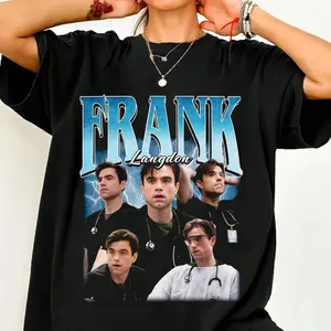 Dr Frank Langdon Bootleg T-Shirt, Trinity Santos Unisex Vintage 90s Shirt, Medical Drama Fan Graphic, Doctor TV Character Tee.