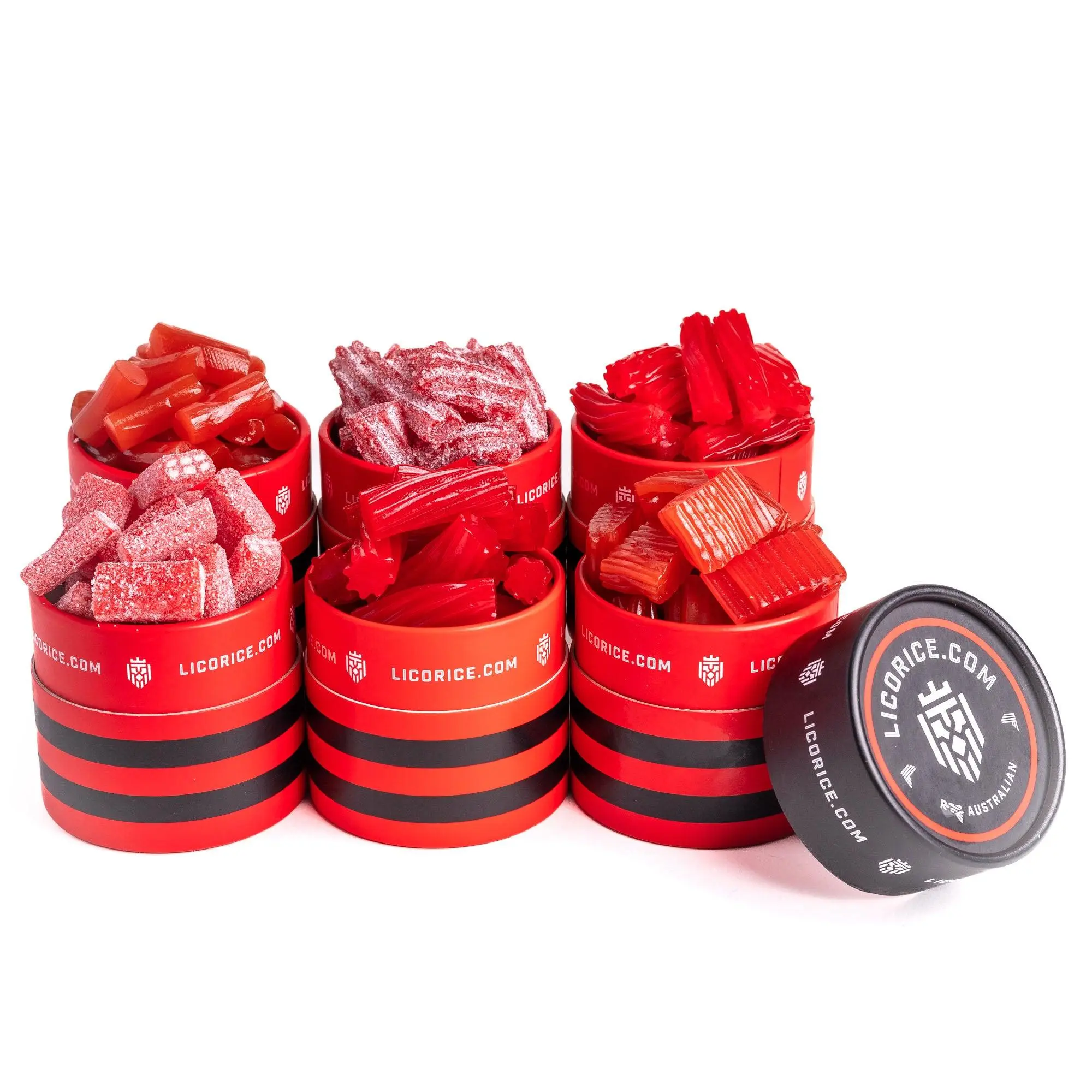Red Licorice Sampler 6 Pack