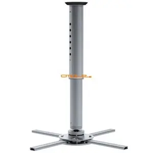 Cmple  Anti-theft Aluminum Projector Ceiling Mount - Max 44Lbs - SILVER