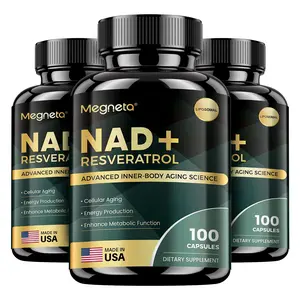 NAD+ Resveratrol - Anti-Aging & Energy Support with Liposomal Formula | 100 Softgels-MADE IN USA Supplement Healthcare
