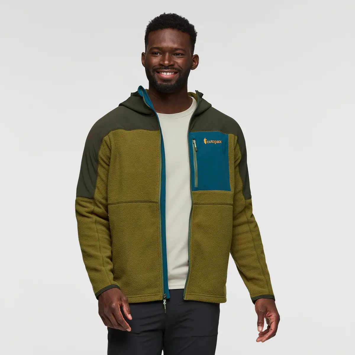 Abrazo Hooded Full-Zip Fleece Jacket - Men's Abrazo Hooded Full-Zip Fleece Jacket - Men's
