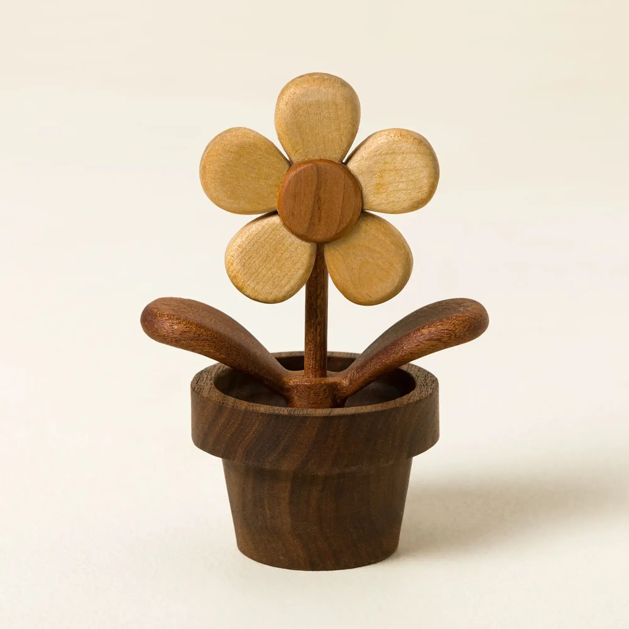 Flowerpot Diffuser & Desk Spinner by W&H Art and Design, LLC DBA Senser Woodcraft