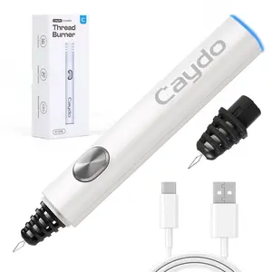 Rechargeable Thread Burner for Jewelry Making - Cordless Thread Zapper & Cautery Pen for Beading, Bracelet Making, Leather Craft, Sewing & Stringing Projects (Replacement Tip Not Included), Christmas Gift Idea