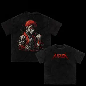 Akaza Blood Oversized Tee