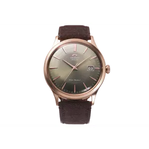 Orient Bambino Version 4 Rose Gold 42mm Automatic Dress Watch, RA-AC0P04Y30B