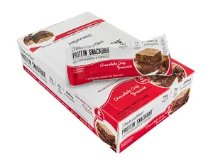NaturalSlim Protein Snackbar  Chocolate Chip Brownie bars