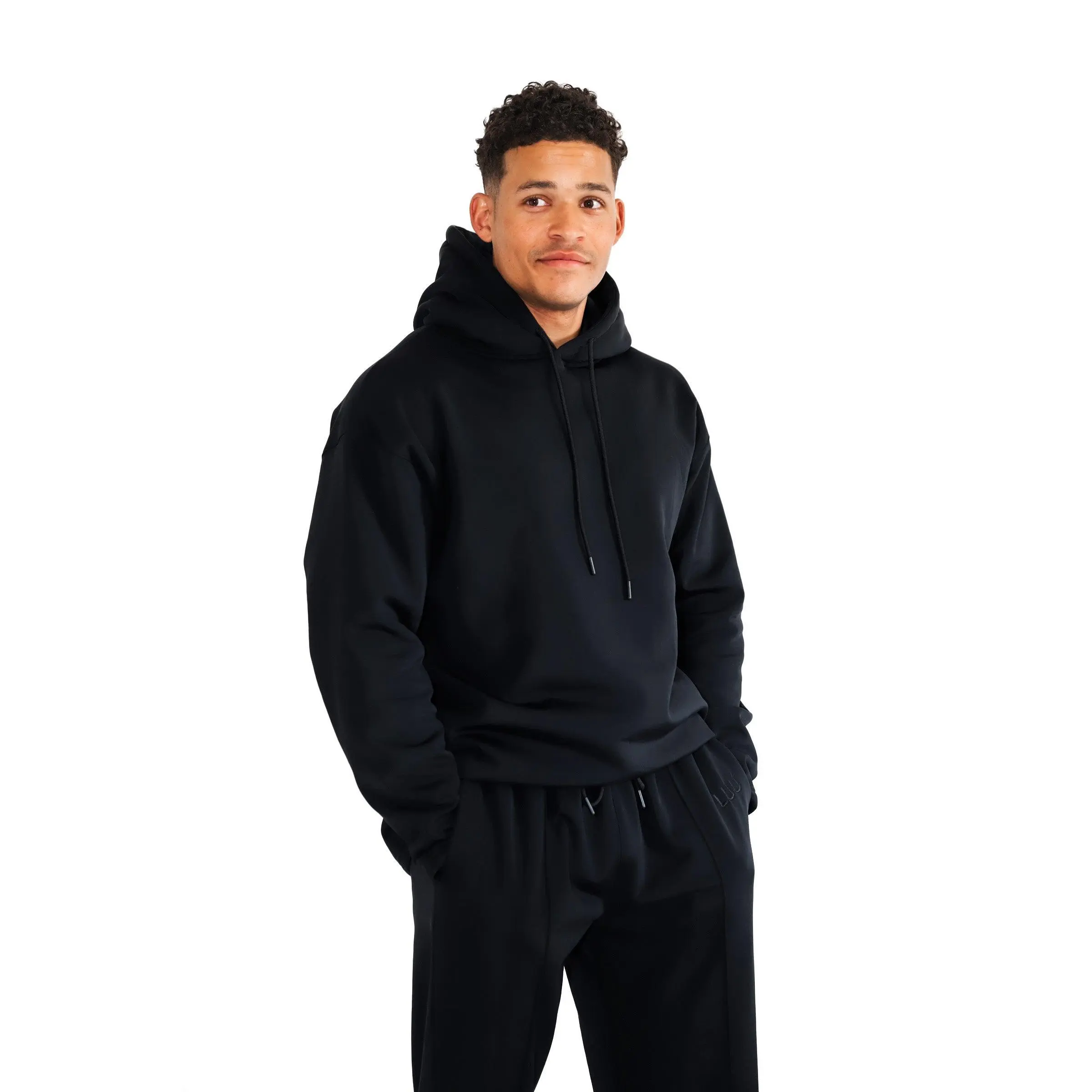 LUU Lounge Unisex Pet Hair-Resistant Hoodie, Smooth Comfy Fabric, Long Sleeves, Fur-Repellent Design