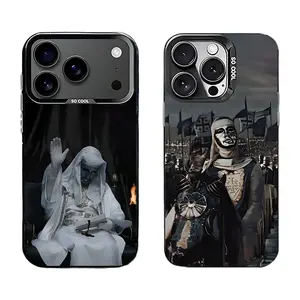 Baldwin IV of Jerusalem Phone Cases For iPhone 17 Promax Pro Air 16 Plus 15 14 13 12 11 Anti Fall Black Bumper Shockproof Protective Cover Gift For Birthday Christmas Halloween