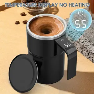 Portable Automatic Mixing Cup, USB Rechargeable Magnetic Self-Stirring Coffee Mug, Multifunctional Mixing Cup, Self Stirring Mug for Home Kitchen