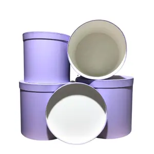 XXL Set of 4 Boxes, Lavender
