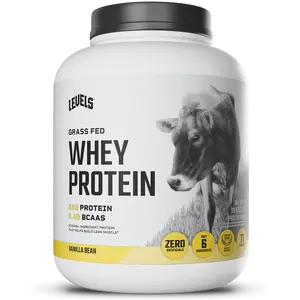 Levels Whey Protein, Grass Fed, No Artificials, 24G of Protein Workout Supplement Fitness Endurance Supplement Mass Gainer