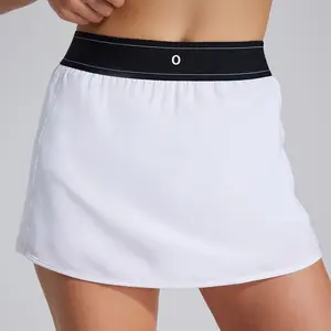 Quick-drying tennis skirt, outdoor yoga short skirt, cool, sun-proof and anti-glare, comfortable and casual sports short skirt