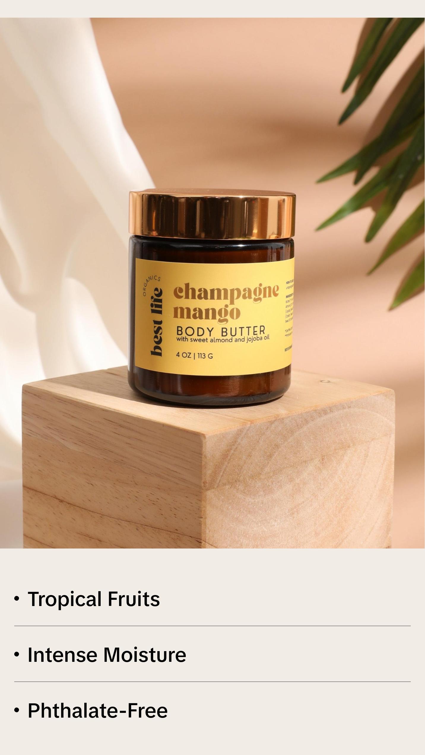 Champagne Mango Body Butter