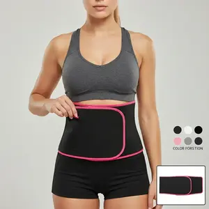 Sports Waist Trainer, Unisex Sweat Waist Trainer, Comfortable Sauna Sweat Belt, Fitness Waist Trainer, Waist Trimmer Cincher, Exercise Waistband, Sports & Outdoor Accessories