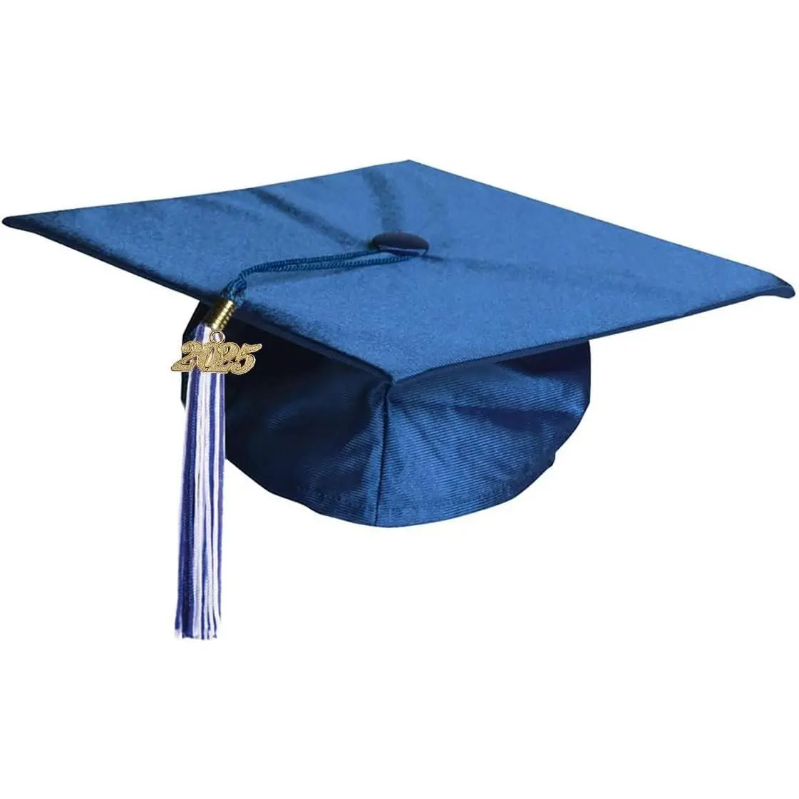 and  Shiny Graduation Cap and Tassel with Year Charm Sets