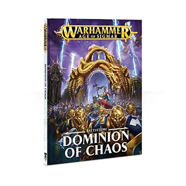 USED Book - Games Workshop Warhammer Age of Sigmar Battletome Dominion of Chaos