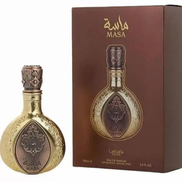 Lattafa Pride Masa EDP, Spicy Floral Oriental Perfume with Fruity and Leather Notes, Aromatic Unisex Fragrance for Adults, 3.4 oz Spray Bottle, Smelling Good, Beauty & Personal Care, Alcohol Base, 3.4 Fl Oz, Cosmetic Cologne Ideal For Adults, Leather Hint