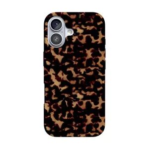 Casely iPhone 16 Case | Shell Shocked | Tortoise Print | Compatible with MagSafe | Classic Ultra Thin Design