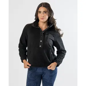 Summit Snap Fleece - Black