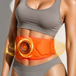 QS700 Ultra Abdominal Care Belt with EMS, Vibration, Heat & 5-Color LED Light, Smart App Control