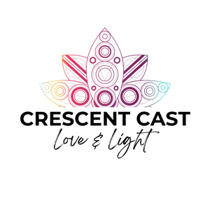 Crescent Cast Healing Crystals