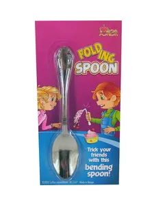 Tower Folding Spoon, Perfect Prank Dessert Cutlery