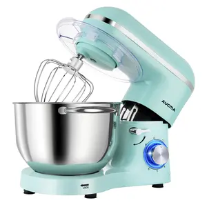 Aucma 6.5QT/8.5QT Stand Mixer with Upgraded Motor | 6-Speed Tilt-Head Electric Food Mixer with Stainless Steel Bowl Dough Hook Whisk & Beater for Baking & Mixing Kitchen Appliances