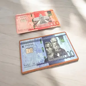 Dominican Pesos  Debit / Credit Card Sticker
