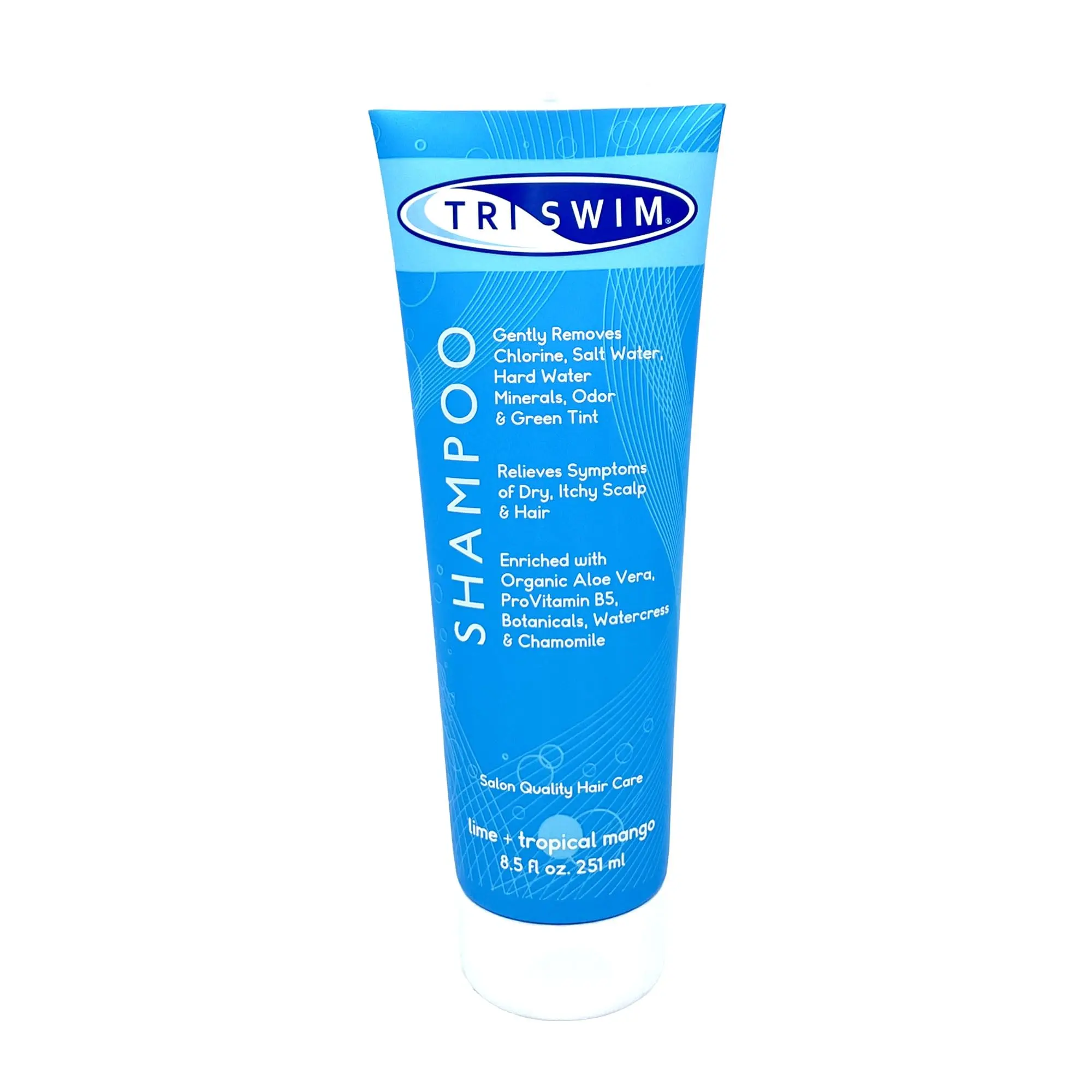 TRISWIM Chlorine Removal Swimmers Shampoo Moisturizing Repairing Hair, 8.5 fl.oz. Conditioner Haircare