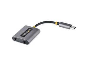 StarTech.com USB Type-C to 2x 3.5mm Audio Adapter USBC-AUDIO-SPLITTER StarTech.com USB Type-C to 2x 3.5mm Audio Adapter USBC-AUDIO-SPLITTER