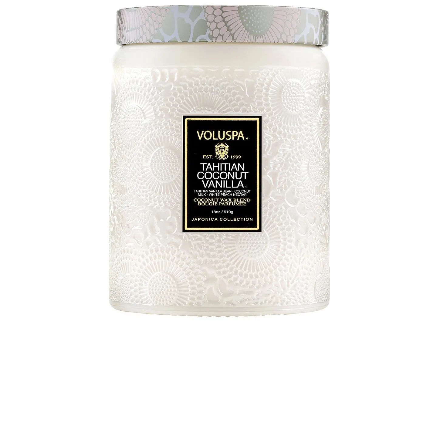 Voluspa Tahitian Coconut Large Jar Candle Voluspa Tahitian Coconut Large Jar Candle