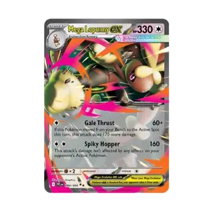 Mega Lopunny ex - 084/094 - ME02: Phantasmal Flames (PFL) - Double Rare, Colorless, 330 HP, Stage 1, Gale Thrust & Spiky Hopper Attacks pokemon shop