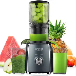 Cold Press Juicer Masticating Juicer With 5.3 Wide Feed Chute 300w Slow Juicer Ideal For Whole Fruits And Vegetables High Juice Yield Easy To Clean A MustHave For Your Kitchen Perfect Gift Idea