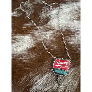 Howdy Cowboy Necklace