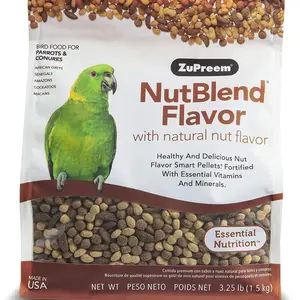 Alimento para pajaros pellets para loros cotorras caiques loros grises africanos