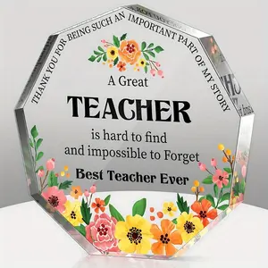 Teacher back to school Gift,  Appreciation Gifts, Teacher Gift from Student, Teacher Retirement Gifts, Teacher Office Decor Decorations Supplies