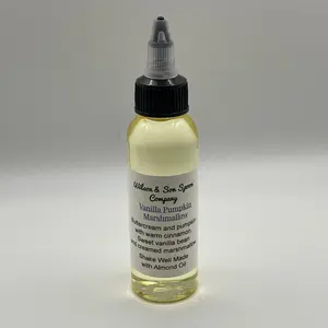 Vanilla Pumpkin Marshmallow drizzle oil 2.5 ounces Highly Scented Aroma