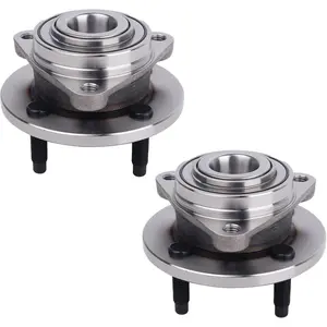 2PCS 513205 Front Wheel Hub Bearing Assembly for 2005-2010 Chevy Cobalt 2007-2009 Pontiac G5 2005-2006 Pontiac Pursuit 2003-2007 Saturn Ion Non-4 Lugs Automotive Replacement