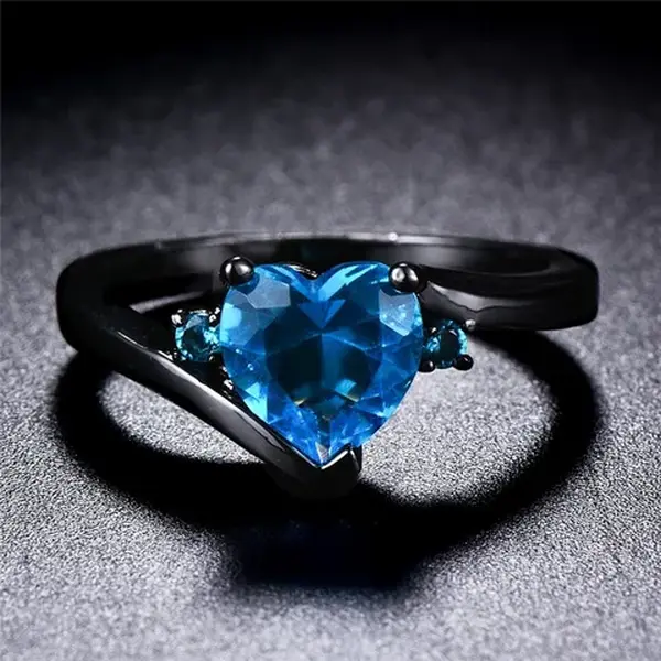 Heart shape rhinestone