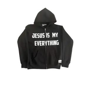 "Jesus Is My Everything" Zip-Ups 2 Sides Hoodie