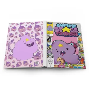 Custom Name Adventure Time Notebook, Lumpy Space Princess Adventure Hardcover Journal Matte, Adventure Gift Notebook