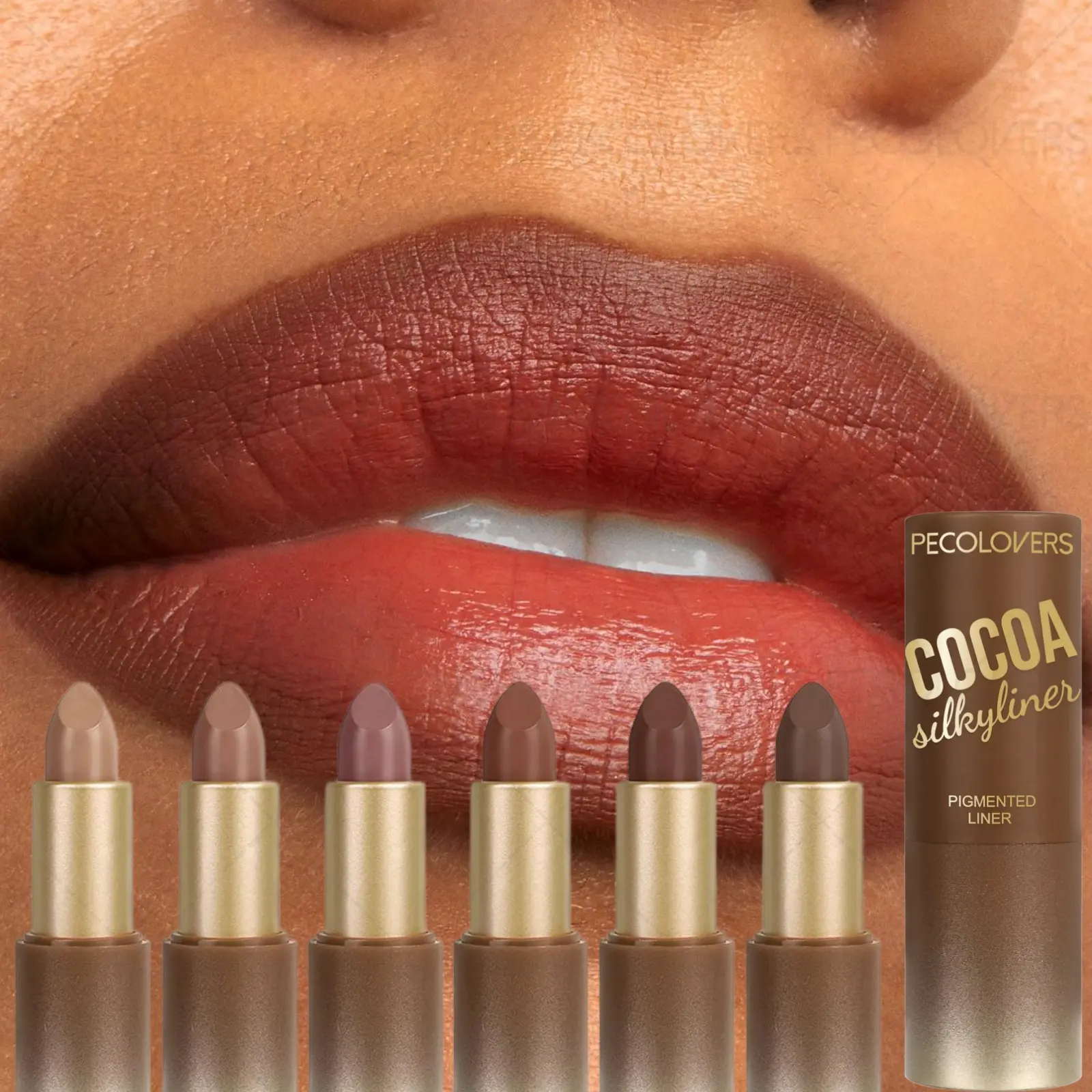 6pcs/set Elegant Velvet Matte Lipstick, Waterproof, Nude, Moisturizing, Hydrating, Non-Stick Lip Gloss, Cosmetic - Easily Create Everyday Looks