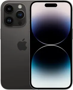 REFURBISHED Apple iPhone 14 Pro 5G ios Smartphone Esim Only Space Black 1TB - Unlocked - Acceptable