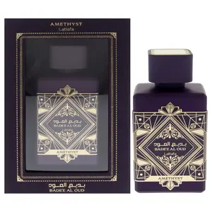 Badee Al Oud Amethyst by Lattafa for Women - 3.4 oz EDP Spray Fragrances Cologne
