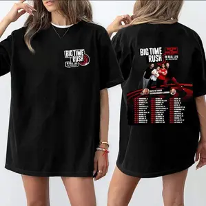 Members Of Big Time Of Rush Band Tshirt, Big Time Rush 2025 Tour Merch, BTR Merch, Big Time Rush Fan T-shirt, Music Tee Pop Music Fan Merch Shirt