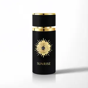 Sellion Sunrise EDP - 3.9 fl oz Men's Woody Amber Fragrance, Luxurious Long-Lasting Daily Use Fragrance, Tropical Woody Scent Aroma-Boosting Elixir, Single Item Perfume & Deodorant Gift