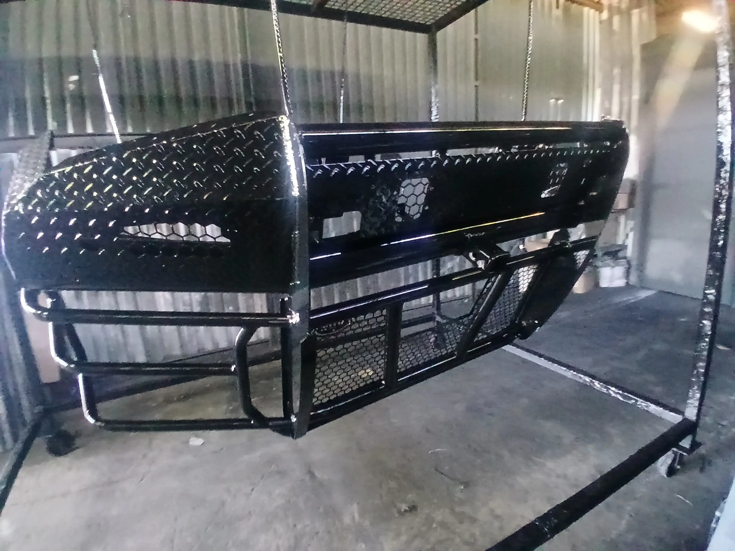 Heavy duty replacement bumper tumbaburros grill guard