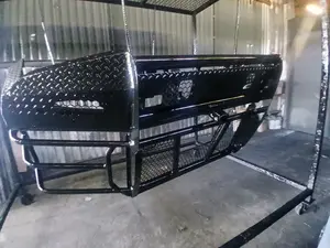 Heavy duty replacement bumper tumbaburros grill guard