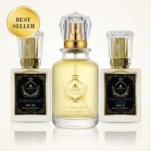 Foresight x Enchanted I Mens I Rugged peppery magnetism meets sophisticated, airy tea for limitless energy I Parfum Extrait