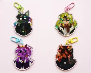 Unstable Universe MCYT Yt Translucent Acrylic Keychain, Perfect For Bags, Keys, Or Gifts